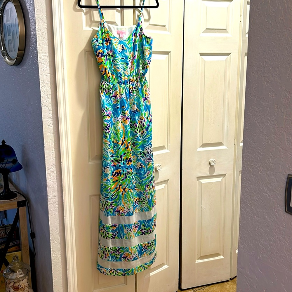 Lily Pulitzer Maxi dress.